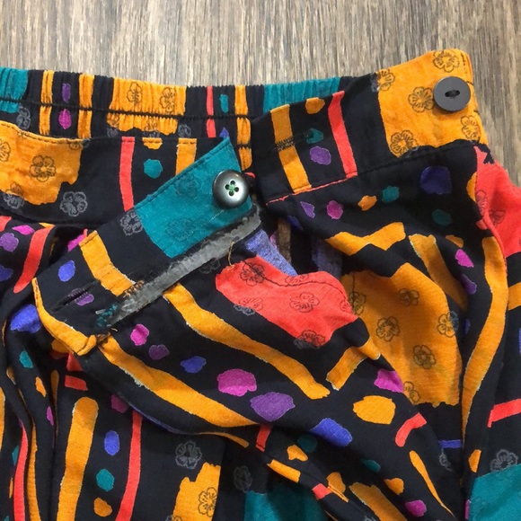 Vintage Abstract Pattern Circle Skirt - Picture 14 of 14